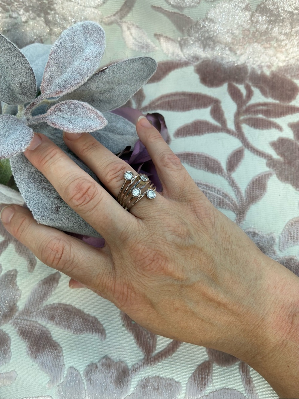 Premier Designs Silver-Tone Ridgeway Ring - Picture 4 of 4